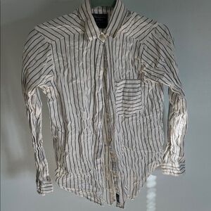 Abercrombie Striped Button-Down Shirt